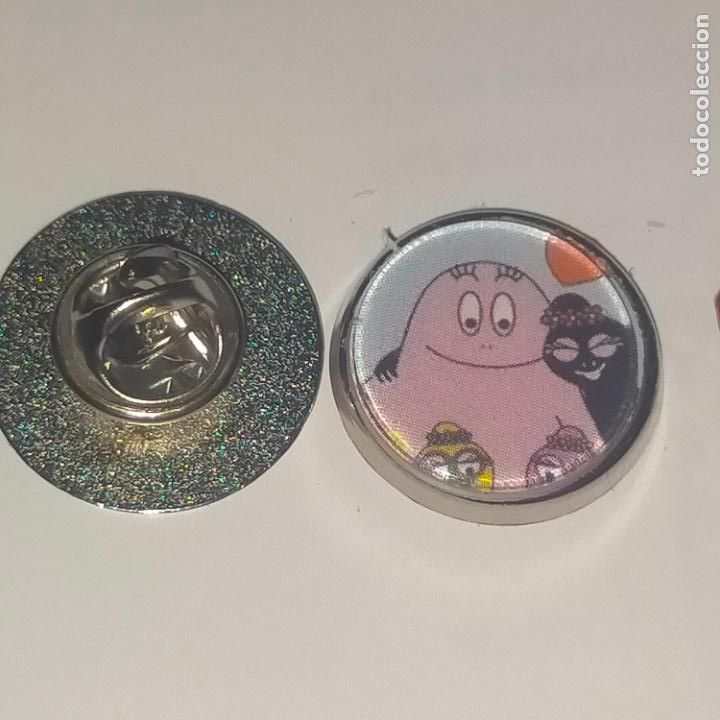 Pins e Spille di collezione: pin redondo metal - dibujos animados - BARBAPAPA