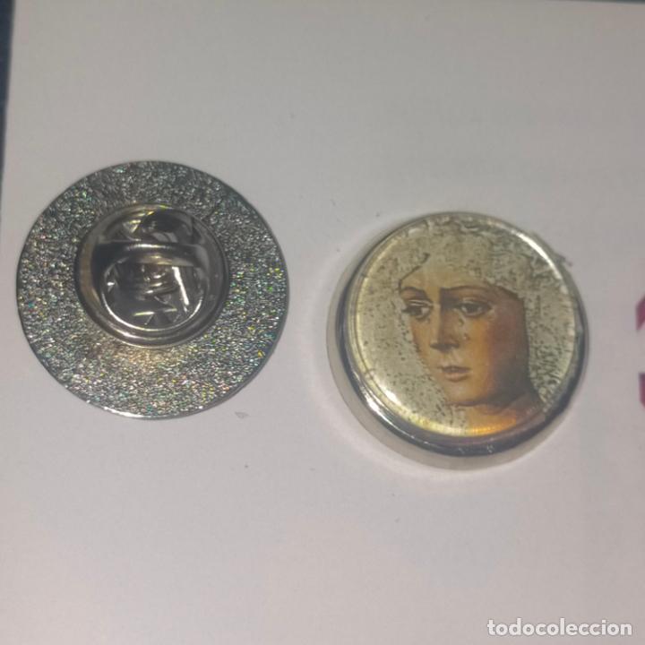 Pin's de collection: PIN REDONDO METAL - SEMANA SANTA SEVILLA CRISTO / VIRGEN / IMAGEN / HERMANDAD / COFRADIA