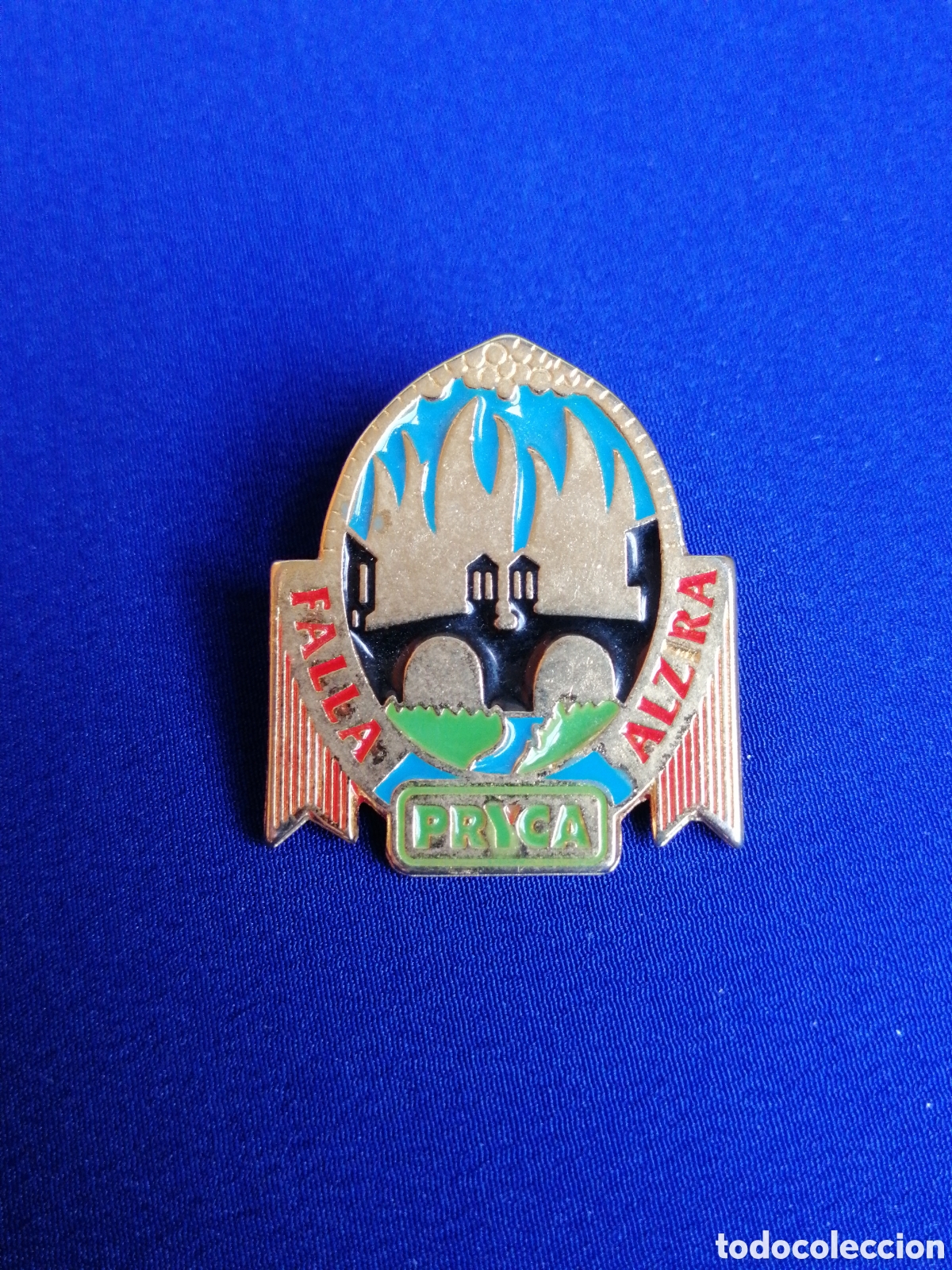 Pin's de collection: FALLA PRYCA ALZIRA PIN DIF&Iacute;CIL DE CONSEGUIR