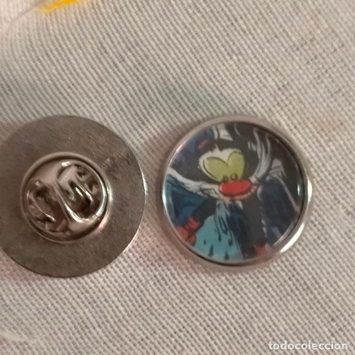 Pin's de collection: PIN REDONDO METAL - c&oacute;mic personajes Tom&aacute;s el gafe