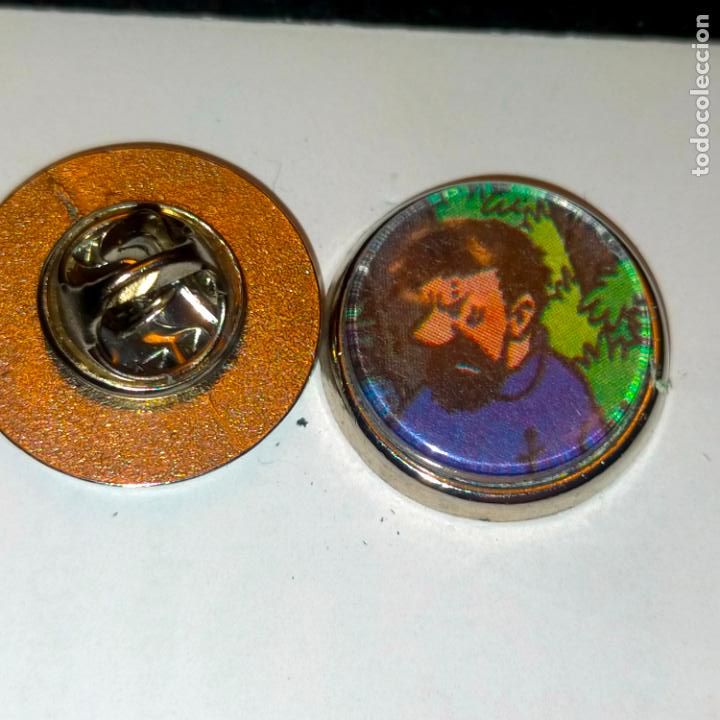 Pins de cole&ccedil;&atilde;o: PIN REDONDO METAL - las aventuras de tintin , milu y el Capit&aacute;n Haddock