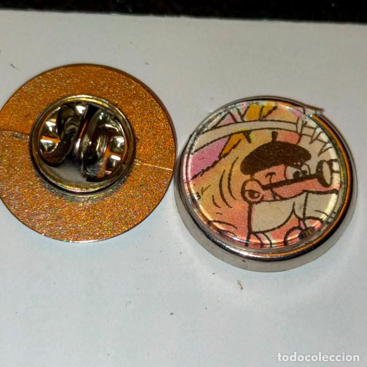 Collection pins: PIN REDONDO METAL - COMIC MORTADELO Y FILEMON Y CIA
