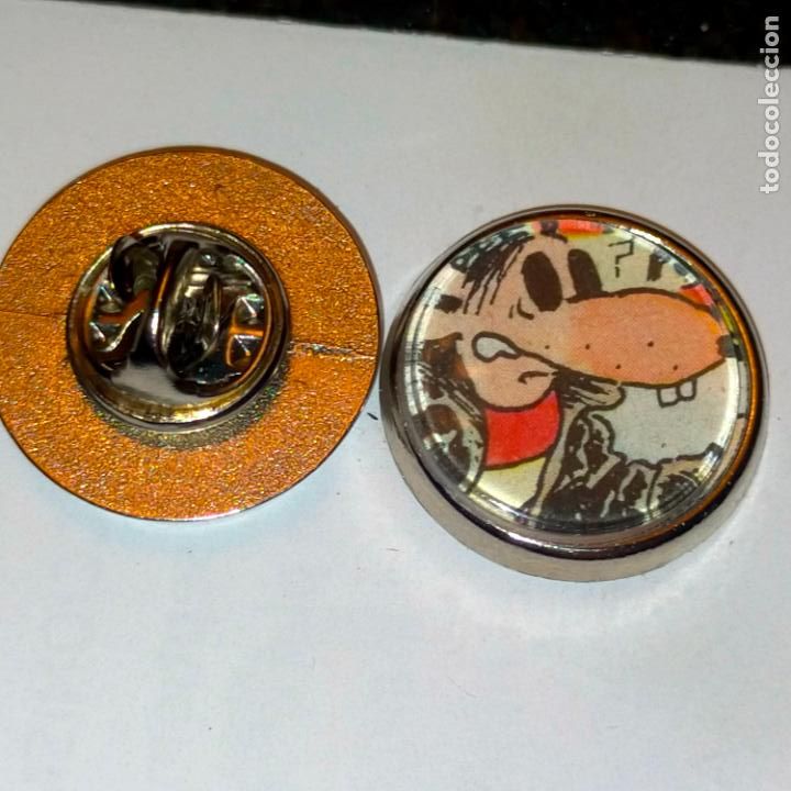 Collection pins: PIN REDONDO METAL - PERSONAJES DEDEL COMIC - EL MACARRA DEL ESPACIO