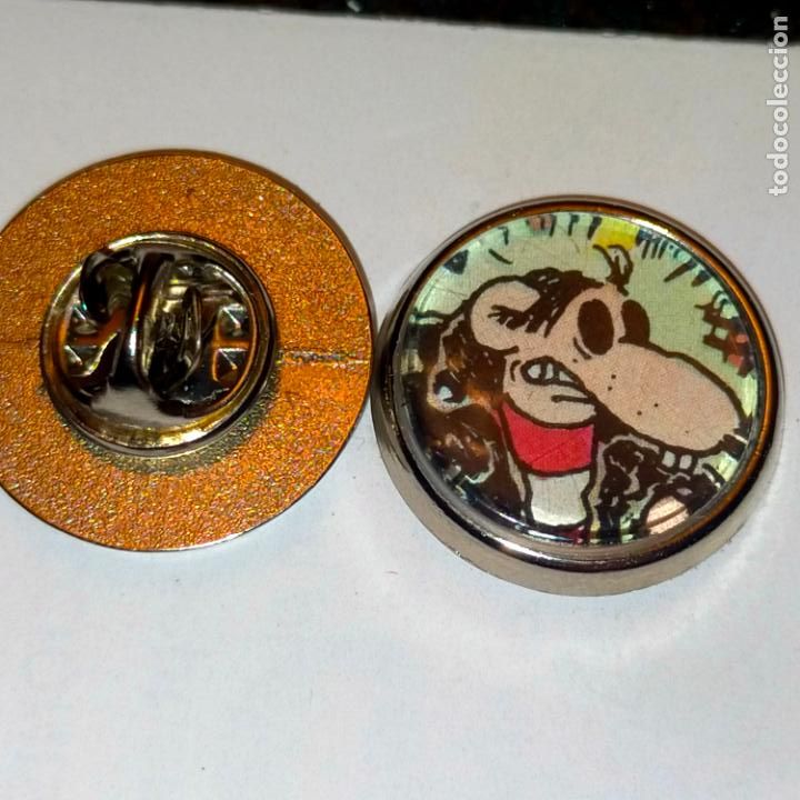 Collection pins: PIN REDONDO METAL - PERSONAJES DEDEL COMIC - EL MACARRA DEL ESPACIO