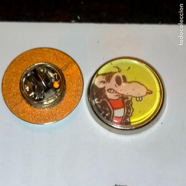 Collection pins: PIN REDONDO METAL - PERSONAJES DEDEL COMIC - EL MACARRA DEL ESPACIO
