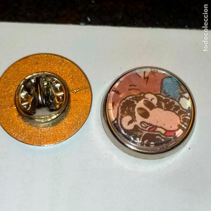 Collection pins: PIN REDONDO METAL - PERSONAJES DEDEL COMIC - EL MACARRA DEL ESPACIO