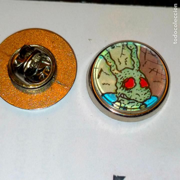 Collection pins: PIN REDONDO METAL - PERSONAJES DEDEL COMIC - EL MACARRA DEL ESPACIO