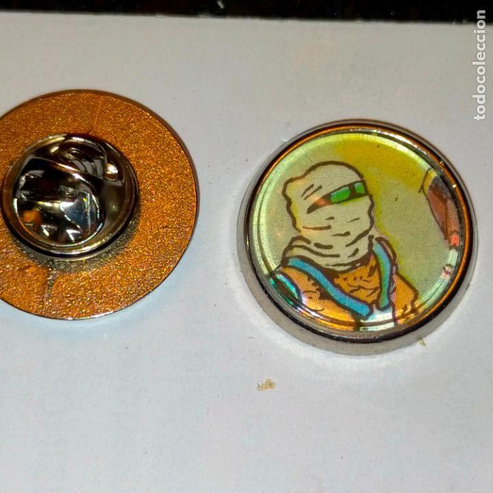 Pins de cole&ccedil;&atilde;o: PIN REDONDO METAL - PERSONAJES DEDEL COMIC - EL MACARRA DEL ESPACIO