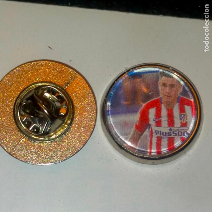 Sammlung von Pins: pin redondo metal - f&uacute;tbol equipo club Atl&eacute;tico de Madrid JUGADOR