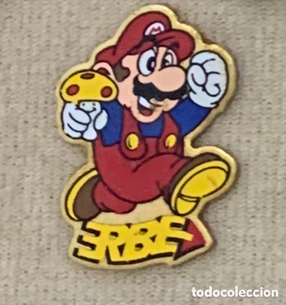 Pins de colecci&oacute;n: Pin de Mario Bros Erbe - Foto 1