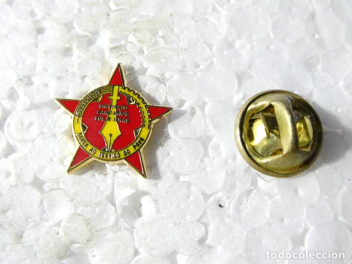 Pins de cole&ccedil;&atilde;o: PIN POL&Iacute;TICO SINDICAL . SINDICATO BANCARIO PORTUGU&Eacute;S PORTUGAL. sul e ilhas