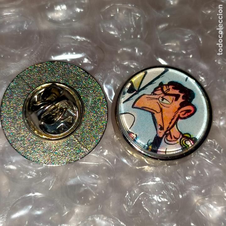 Pins de colecci&oacute;n: PIN REDONDO METAL - Ast&eacute;rix y Ob&eacute;lix personajes