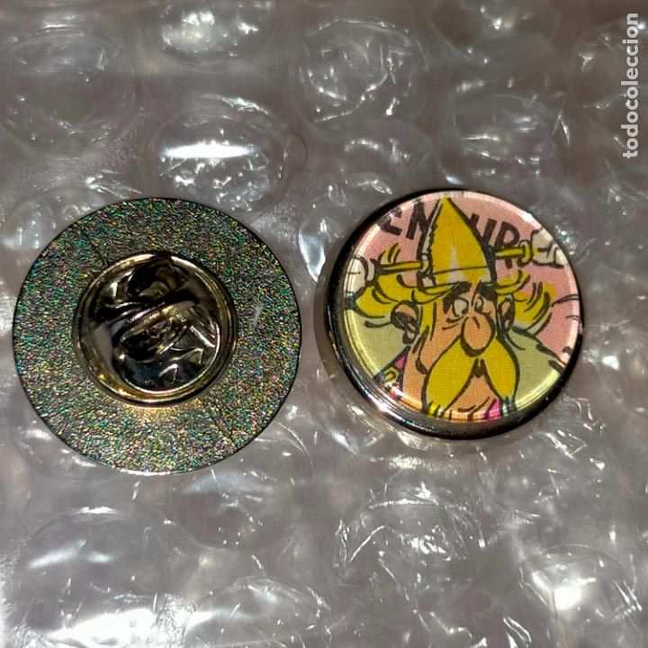 Pins de colecci&oacute;n: PIN REDONDO METAL - Ast&eacute;rix y Ob&eacute;lix personajes