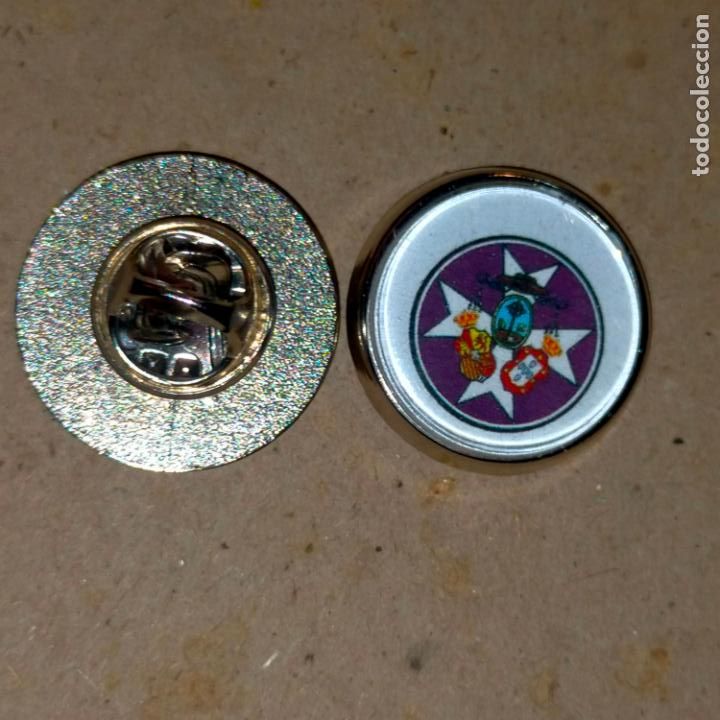 Collection pins: PIN REDONDO METAL - cofrad&iacute;a hermandad congregaci&oacute;n escudo semana Santa sevilla