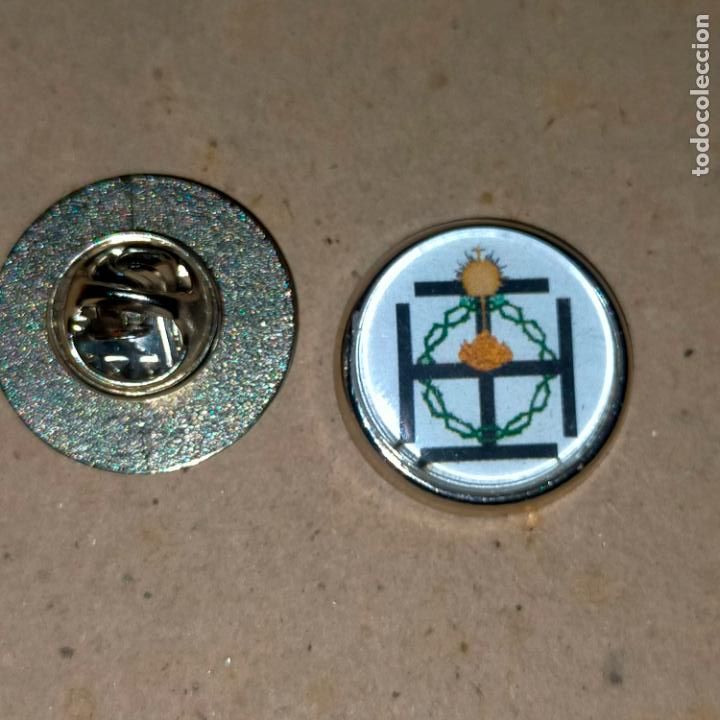Pins de colecci&oacute;n: PIN REDONDO METAL - cofrad&iacute;a hermandad congregaci&oacute;n escudo semana Santa sevilla