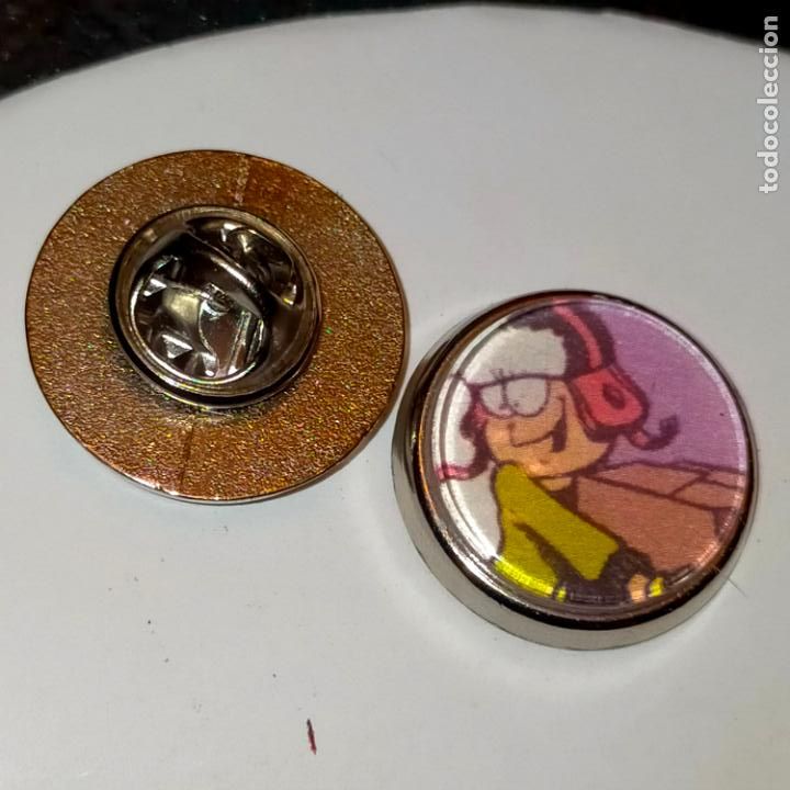 Pins de cole&ccedil;&atilde;o: Pin redondo metal - COMIC - PERSONAJE DE JIM DAVIS GARGIELD . PERSONAJES VER MAS MODELOS