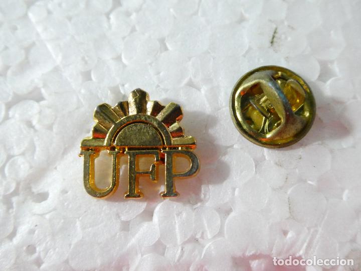 Collection pins: PIN POL&Iacute;TICO SINDICAL REIVINDICATIVO. UFP UNI&Oacute;N FEDERAL DE POLIC&Iacute;A