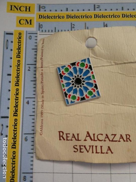 Pins e Spille di collezione: PIN DE TURISMO. SEVILLA REALES ALC&Aacute;ZARES REAL ALC&Aacute;ZAR