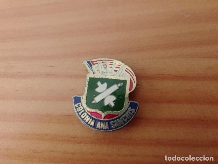 Pins de colecci&oacute;n: Fallas de Valencia, Alzira, Valencia. Insignia antigua de falla. Colonia Ana Sanchis