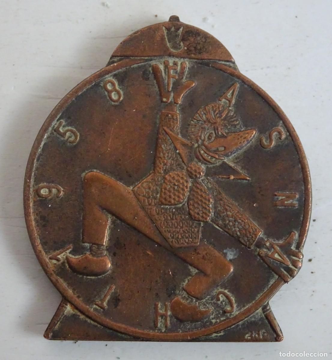 Pins de colecci&oacute;n: ANTIGUA INSIGNIA , PIN , FELIX MULLER, CARNAVAL DE BASILEA (SUIZA) FASNACHT, 1958, VER FOTOS
