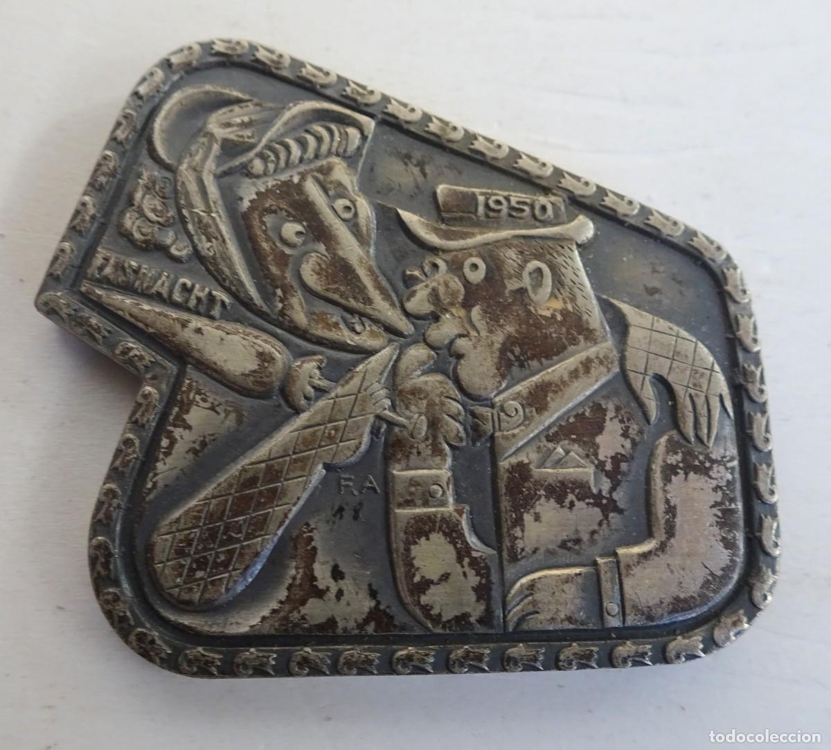 Pins de colecci&oacute;n: ANTIGUA INSIGNIA , PIN , FELIX MULLER, CARNAVAL DE BASILEA (SUIZA) FASNACHT, 1950, VER FOTOS