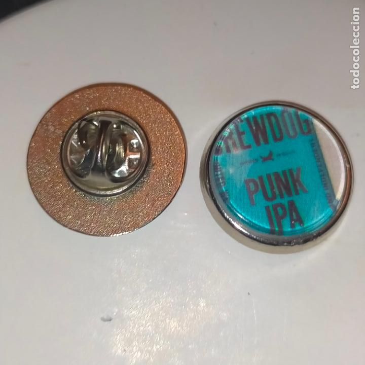 Collection pins: pin redondo metal - bebida cerveza