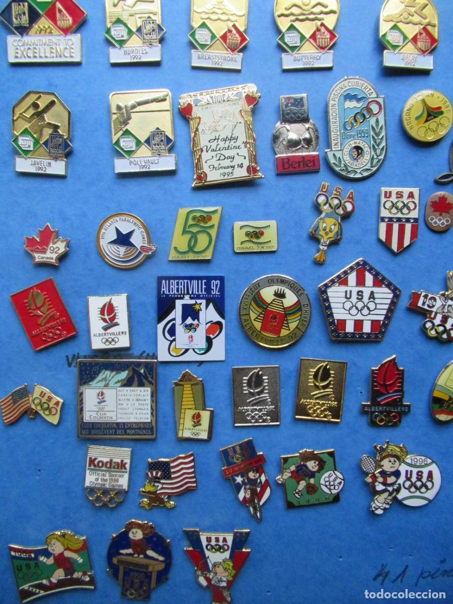 Pins de colecci&oacute;n: PINS OLIMPICOS UNIDAD 2,50&euro;. LOTE COMPLETO 40&euro;