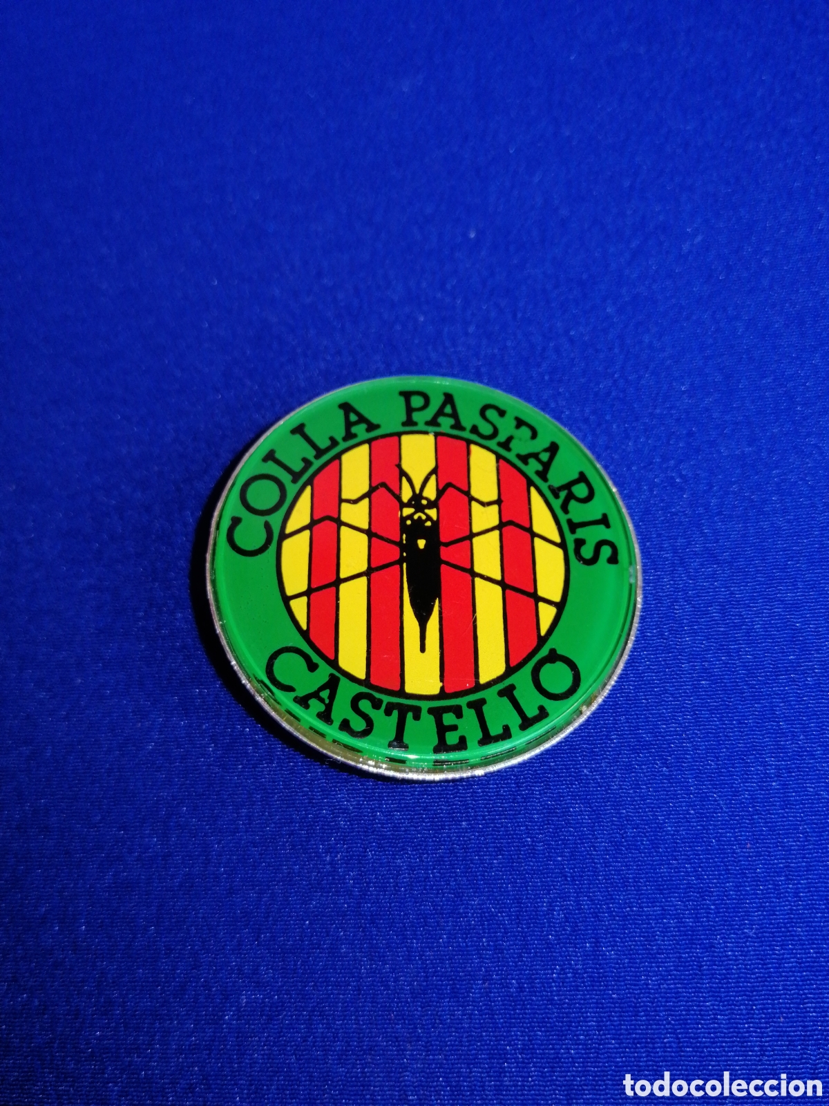 Pins de colecci&oacute;n: COLLA PASPARIS CASTELL&Oacute; INSIGNIA DE ALFILER - Foto 1