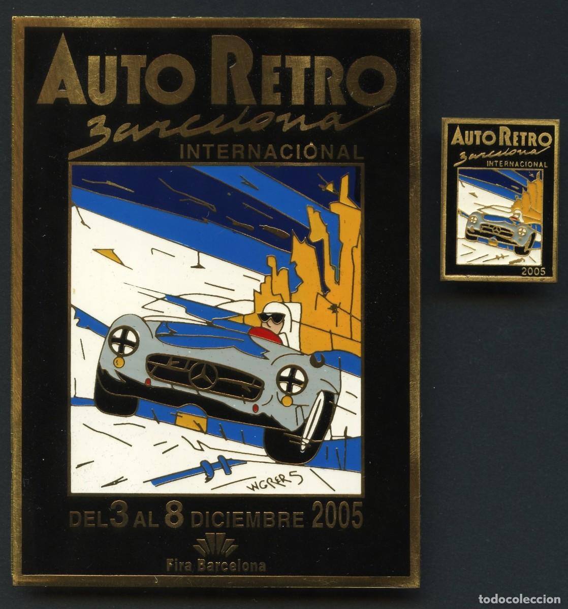 Pins de colecci&oacute;n: AUTOMOVILISMO, PLACA ESMALTADA, PIN, AUTO RECTO INTERNACIONAL, BARCELONA, 2005