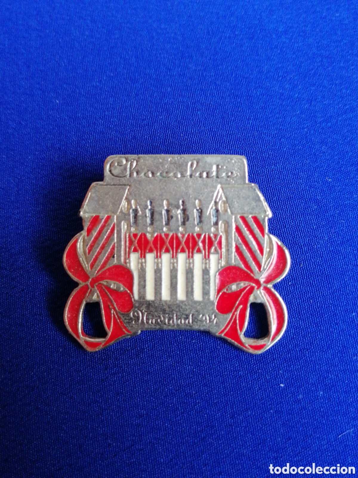 Sammlung von Pins: DISCOTECA CHOCOLATE NAVIDAD RUTA DEL BACALAO MOVIDA VALENCIANA PIN