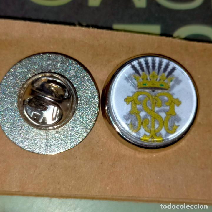Collection pins: pin redondo metal - semana santa san fernando cadiz pin del escudo hermandad cofradia el de la foto