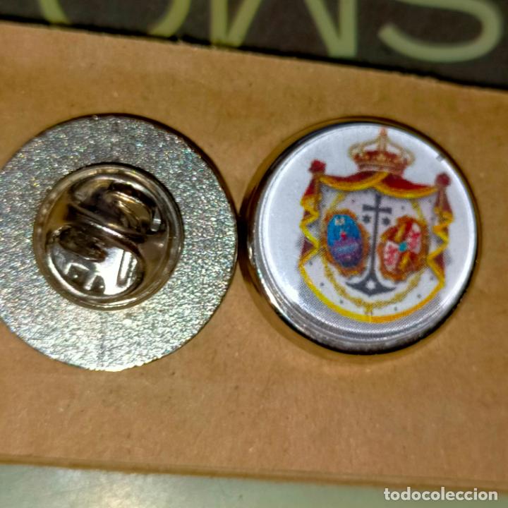 Collection pins: pin redondo metal - semana santa san fernando cadiz pin del escudo hermandad cofradia el de la foto