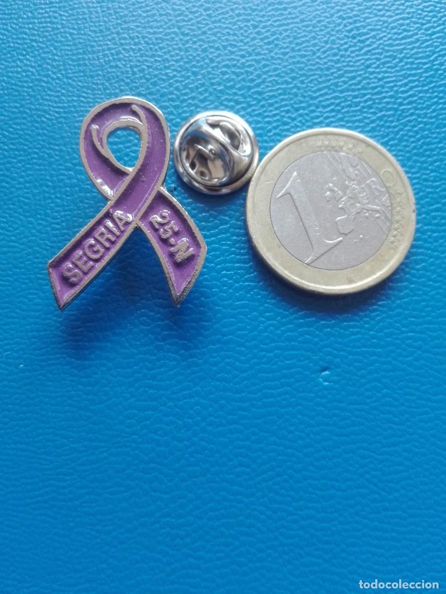 Pins de cole&ccedil;&atilde;o: PIN CONTRA EL CANCER - SEGRIA 25 - N