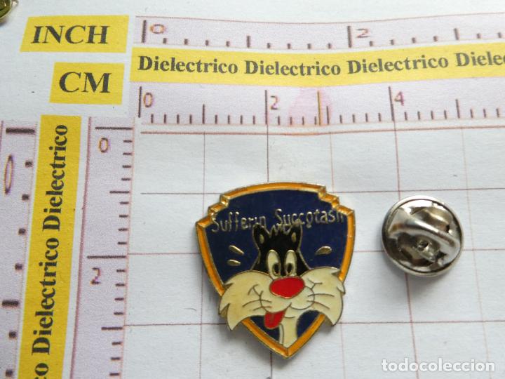 Pins de cole&ccedil;&atilde;o: PIN DE DIBUJOS ANIMADOS. SILVESTRE GATO