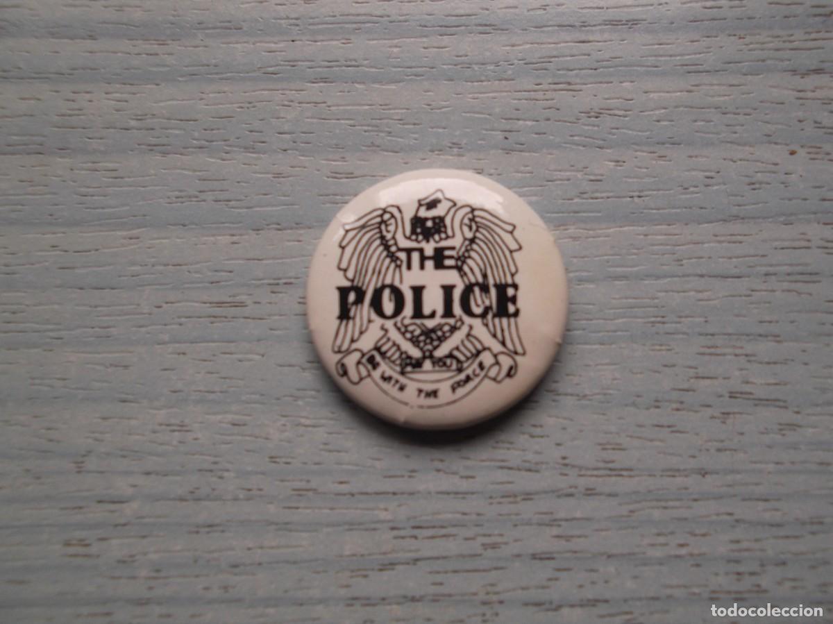 Pins de colecci&oacute;n: ANIGUA CHAPA PIN .THE POLICE