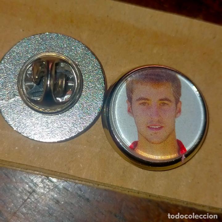 Sammlung von Pins: pin redondo metal - f&uacute;tbol equipo club Atl&eacute;tico de Madrid JUGADOR
