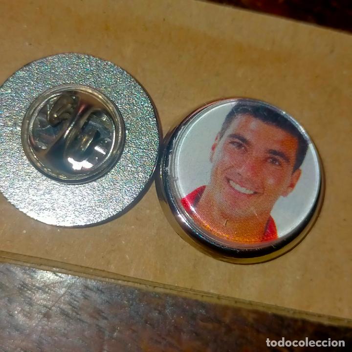 Sammlung von Pins: pin redondo metal - f&uacute;tbol equipo club Atl&eacute;tico de Madrid JUGADOR
