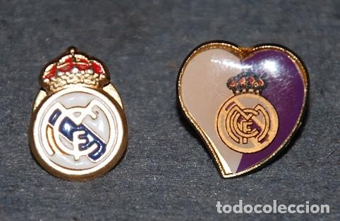 Pins e Spille di collezione: LOTE DE DOS PINS REAL MADRID