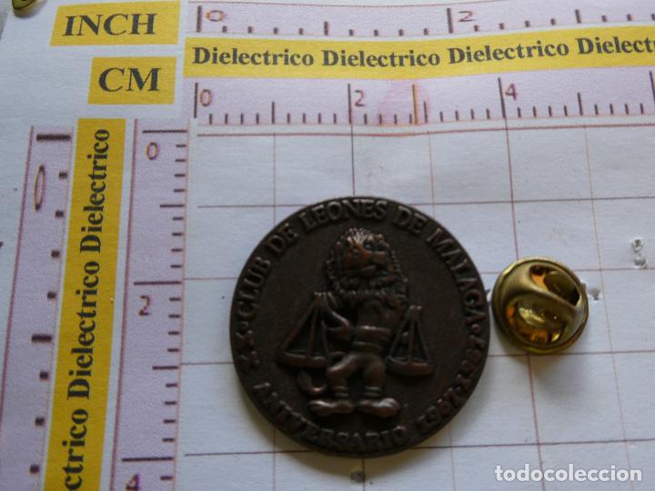 Collection pins: PIN DEL CLUB DE LEONES DE M&Aacute;LAGA A&Ntilde;O 1987 XX ANIVERSARIO. INTERNATIONAL LIONS