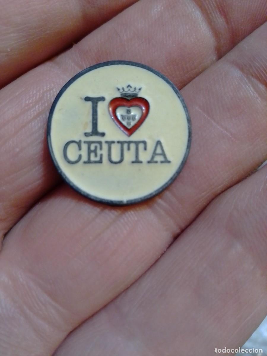 Pins de colecci&oacute;n: PINS AMO CEUTA CORAZ&Oacute;N