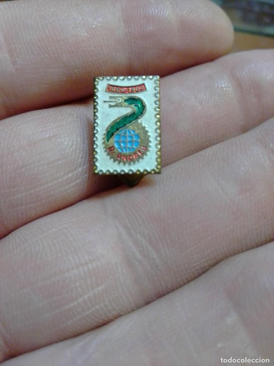 Pins de colecci&oacute;n: INSIGNIA PINS PASTILLAS DR. ANDREU CENTENARIO , SANIDAD , MEDICINA , MEDICAMENTOS