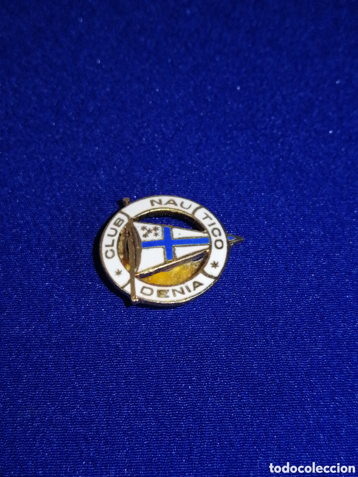 Collection pins: CLUB NAUTICO DENIA INSIGNIA DE OJAL ANTIGUA