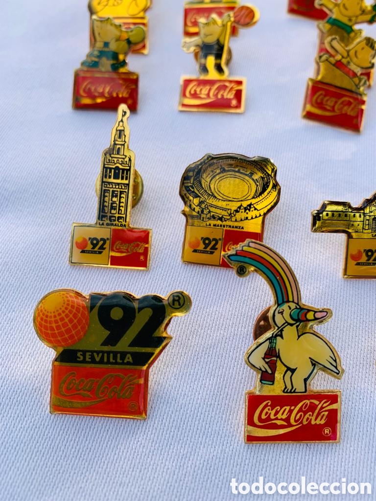 Pins de colecci&oacute;n: Pin Coca Cola A&ntilde;o 92 - Foto 2