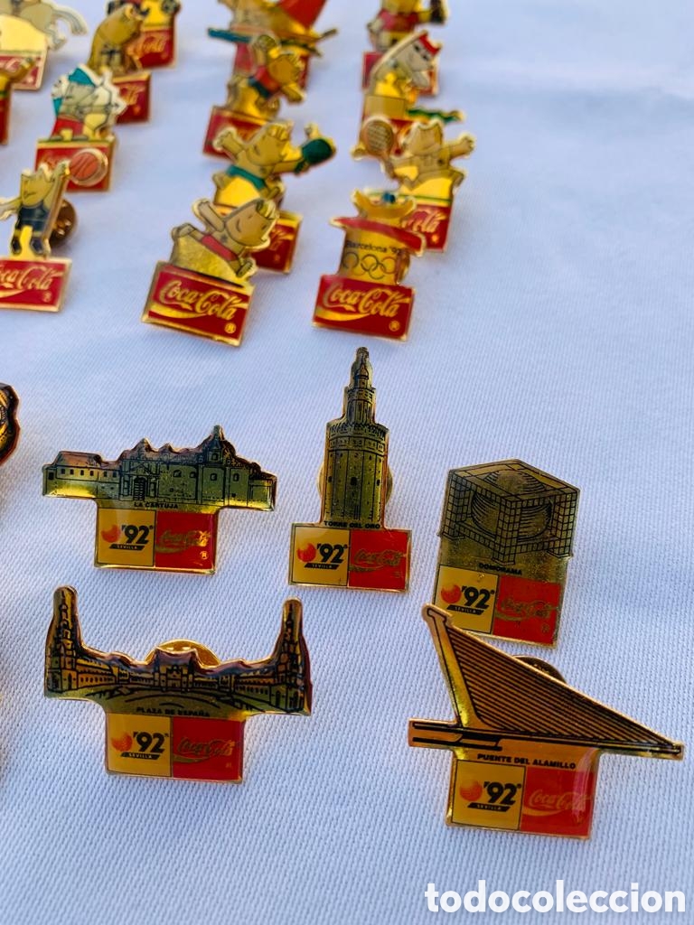 Pins de colecci&oacute;n: Pin Coca Cola A&ntilde;o 92 - Foto 3