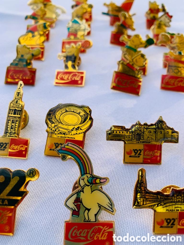 Pins de colecci&oacute;n: Pin Coca Cola A&ntilde;o 92 - Foto 7