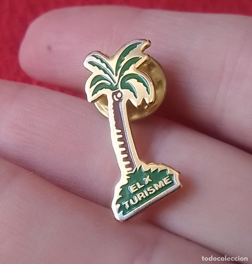 Pins de colecci&oacute;n: PIN ELX TURISME TURISMO DE ELCHE ALICANTE PALMERA PALM TOURISM TOURISME COMUNIDAD VALENCIANA SPAIN..