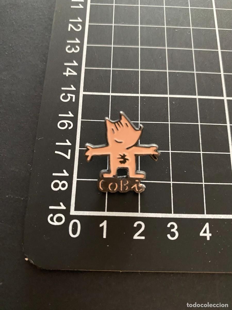 Collection pins: PIN MET&Aacute;LICO ESMALTADO COBI OLIMPIADAS BARCELONA 92 NUEVO Y SIN USO