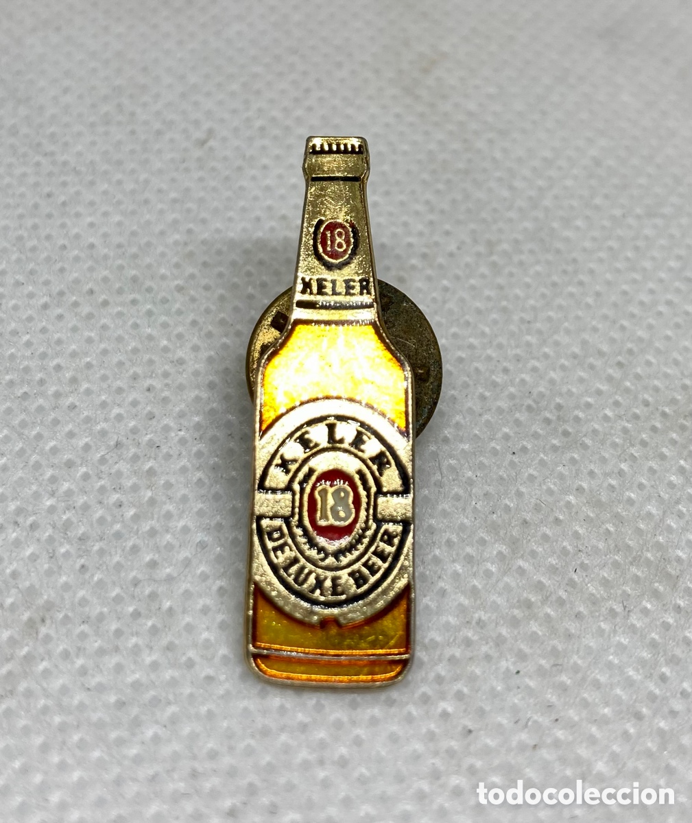 Pins de colecci&oacute;n: PING BOTELLA KELER 18 DE COLECCI&Oacute;N - Foto 1
