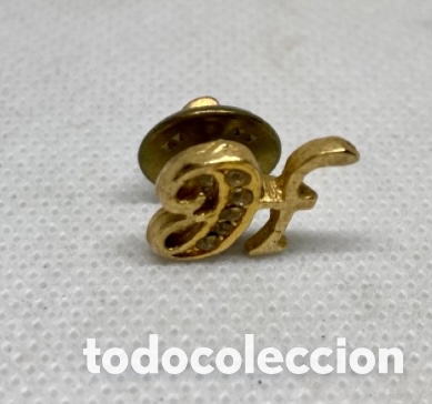 Pins de colecci&oacute;n: PIN LETRAS &ldquo; DF &ldquo; como nuevo - Foto 1