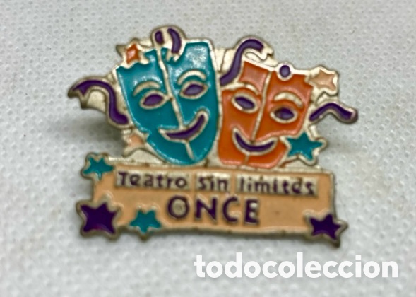 Pins de colecci&oacute;n: PIN TEATRO SIN LIMITACINES ONCE - Foto 1